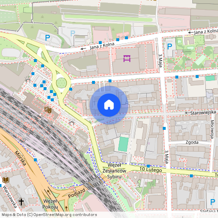 ul. Starowiejska, Śródmieście, Gdynia, pomorskie