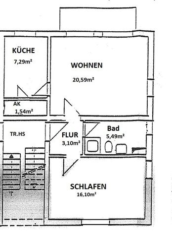 FRISCH RENOVIERTE 2 RAUMWOHNUNG mit Terrasse - Photo 4