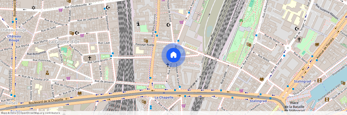 Rue Philippe de Girard, Francja, Paris