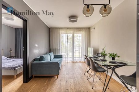 Cichy apartament z jedną sypialnią i balkonem Metro Szwedzka - Photo 2