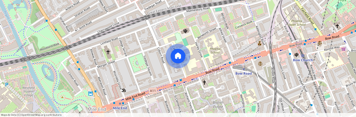 Coborn Street, Bow, E3