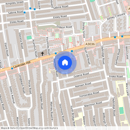 Lavender Hill, Battersea, London, SW11