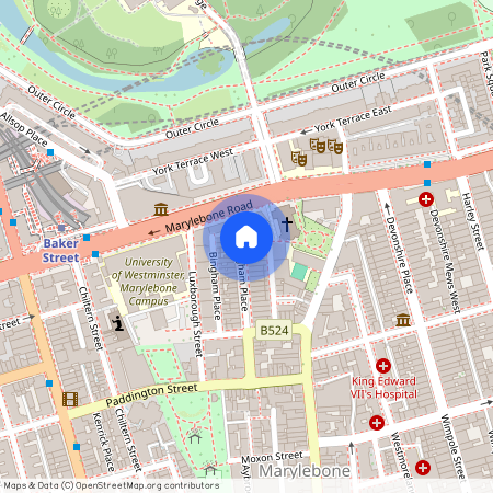 Nottingham Pl, London W1U 5NY