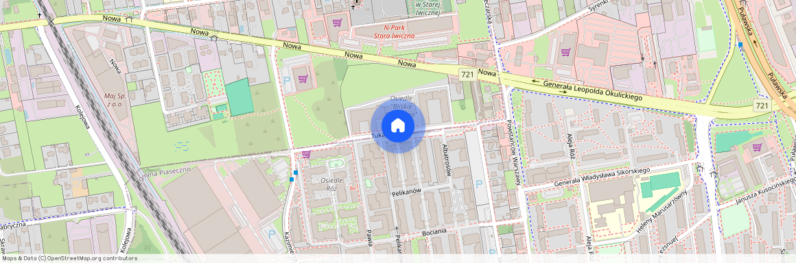 ul. Tukanów, Stara Iwiczna, Lesznowola, piaseczyński, mazowieckie, Piaseczno