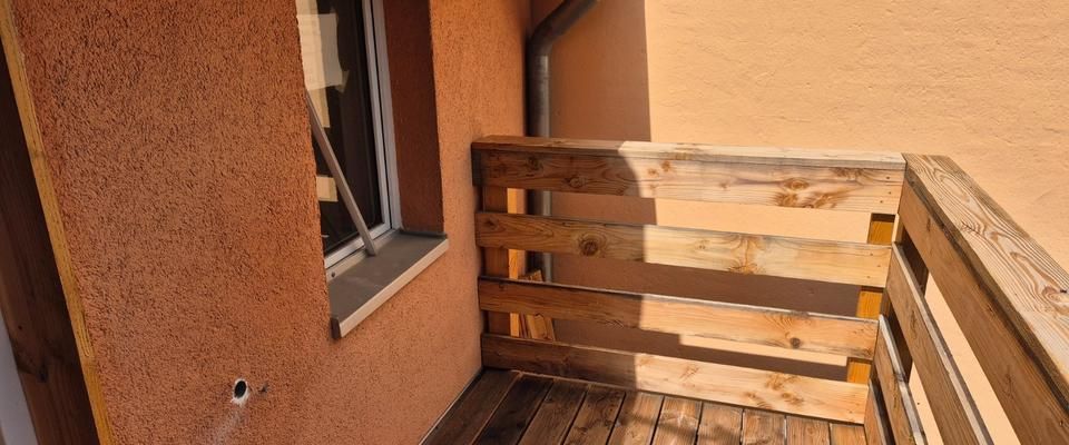 Sanierte 1 RAUM WOHNUNG mit Balkon in Gernrode - Photo 1