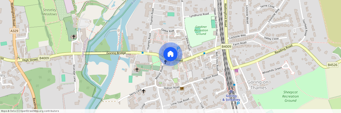 Flat 2 Hillview, Goring on Thames