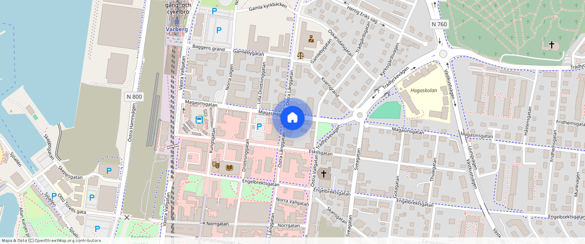 Brunnsberg, Varberg, Halland, Magasinsgatan 12