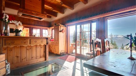 LOCATION Semaine Chalet familiale avec vue panoramique sur les Alpes - Photo 5