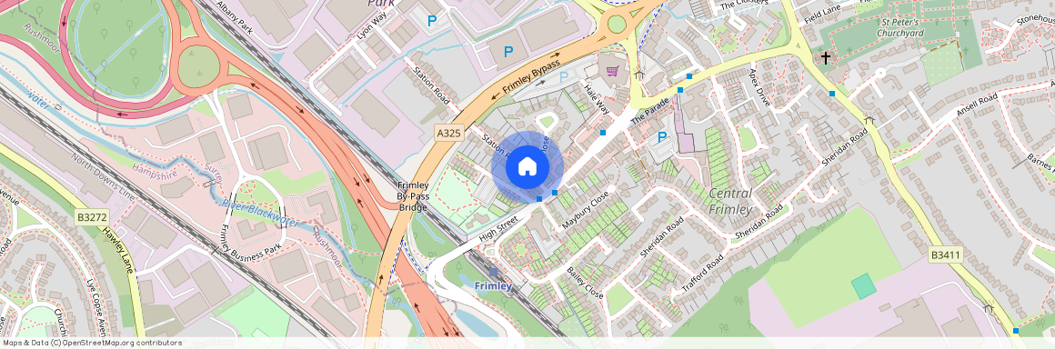 The Barons, Station Road, Frimley, Camberley, Surrey, GU16