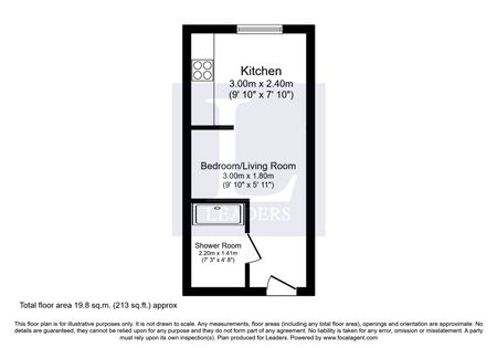 1 bedroom studio to rent Dumfries Street, Luton, Bedfordshire, LU1 - Photo 4