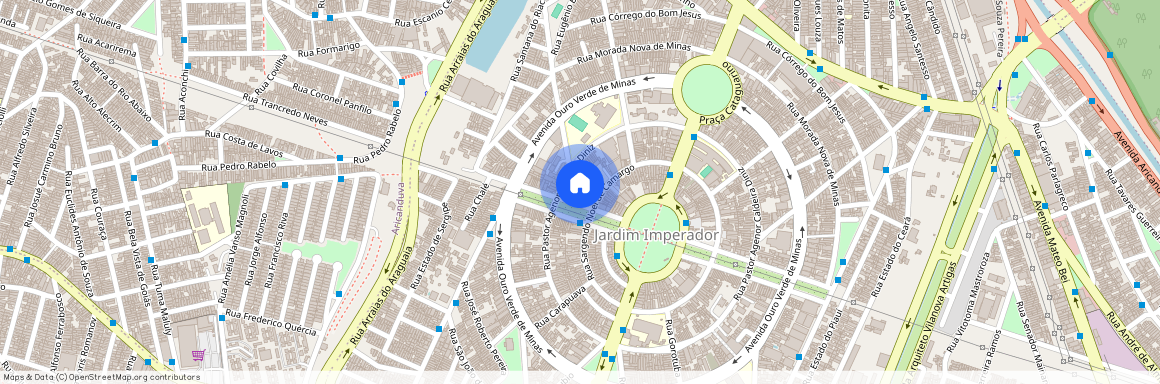 Rua Pastor Agenor Caldeira Diniz, Jardim Imperador (zona Leste), Jardim Imperador, São Paulo