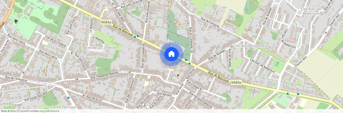 Rue De Bascoup, 359a, 202, 7170, Manage