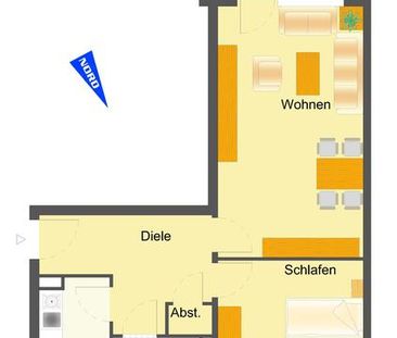 2-Zimmer-Wohnung mit Tageslicht-Duschbad und Balkon in Reislingen S/W - Photo 4