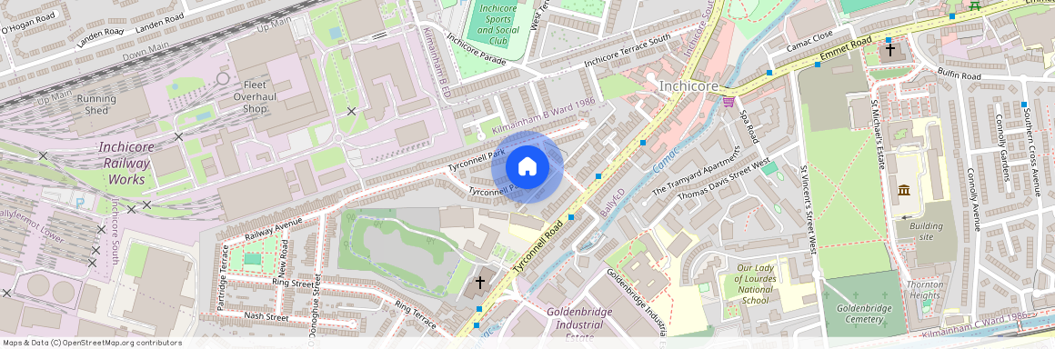 Tyrconnell Park, Inchicore, Dublin 8