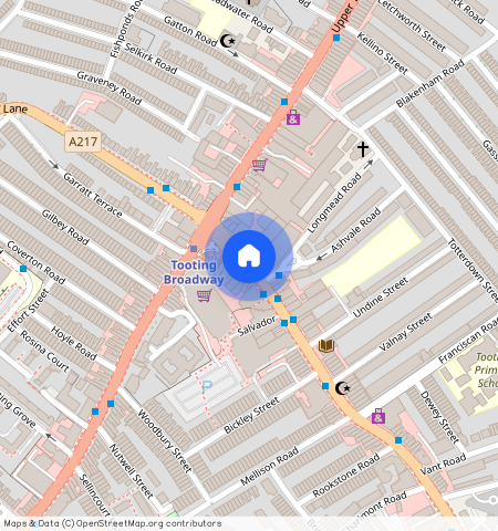 Longley Road, Tooting Broad Way