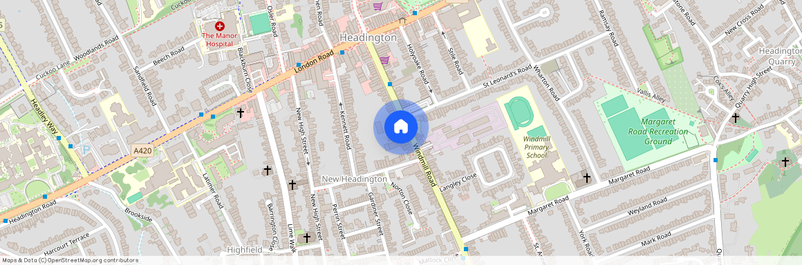 40 Windmill Road Headington, OX3 7BX, Oxford