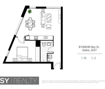 Bright and sunny one bedroom modern apartment - Photo 6