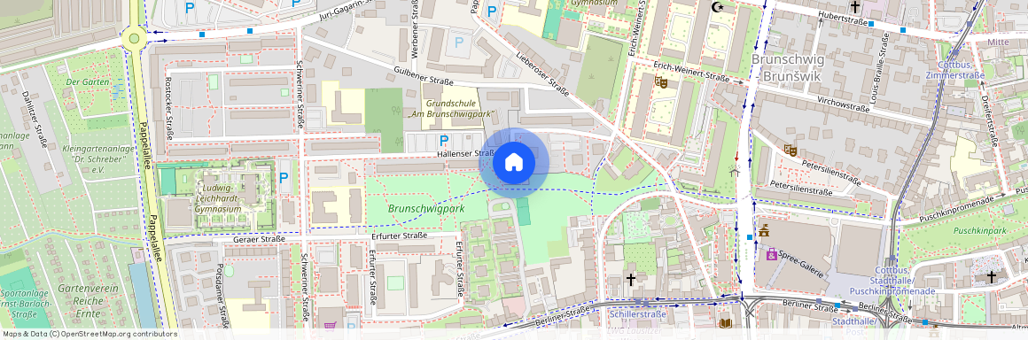 Hallenser Straße 4, 03046 Cottbus