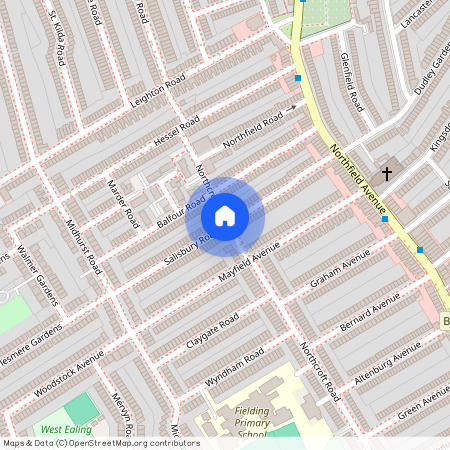 Salisbury Road, Ealing, W13