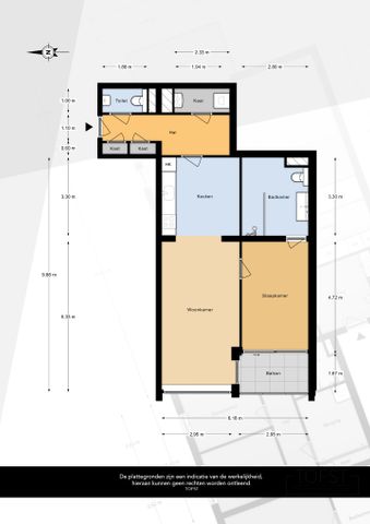 Appartement te huur: Baan 42-H 3011 CC Rotterdam - Foto 2