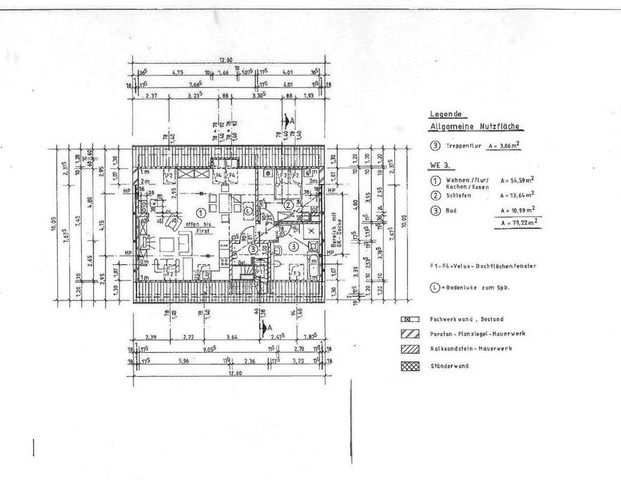 Moderne 79 m² Dachgeschosswohnung - Foto 1