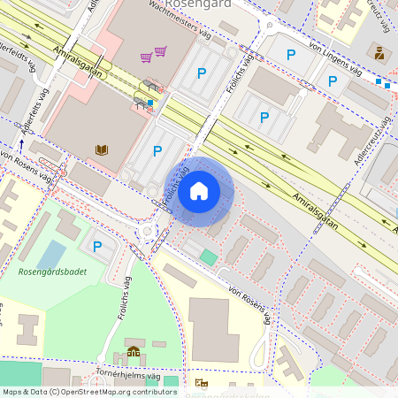 von Rosens väg 52, Herrgården