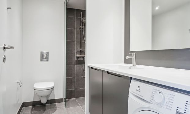 Moderne og lys 2-vær. lejlighed med eksklusiv beliggenhed over Herlev Bycenter - Photo 1