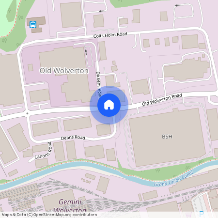 WOLVERTON - A 2 double bedroom penthouse close to station.