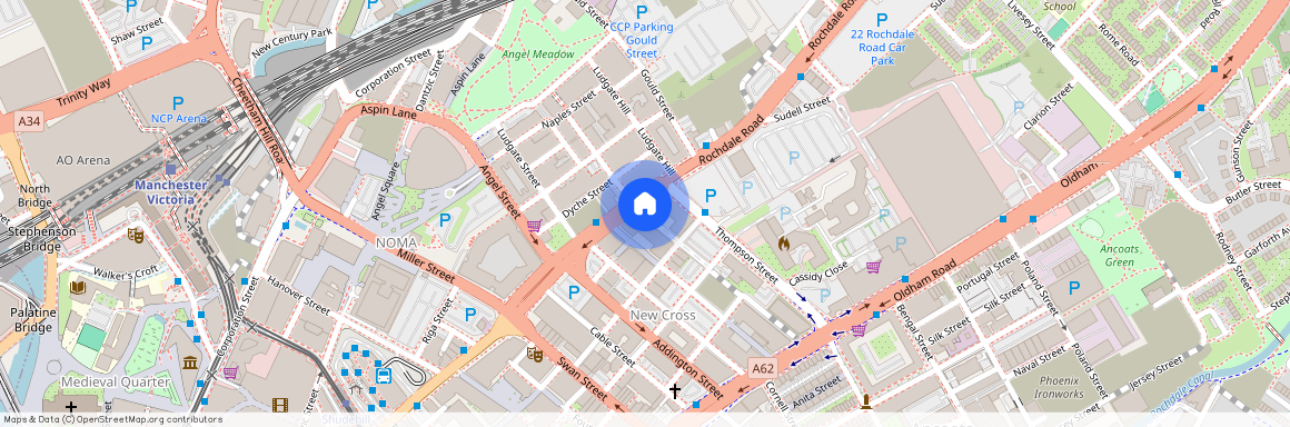 Ancoats Gardens, Manchester, M4