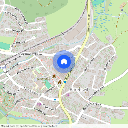 8344, Bäretswil, Kirchstrasse, 8