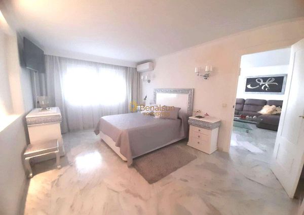 MID-SEASON. FOR RENT VACACIONAL2024 and from 1.10.2024-30.6.2025 Nice apartment with sea views ON 1ST LINE BEACH IN BENALMADENA