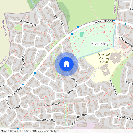 Brightstone Road, Rednal, Birmingham, West Midlands, B45