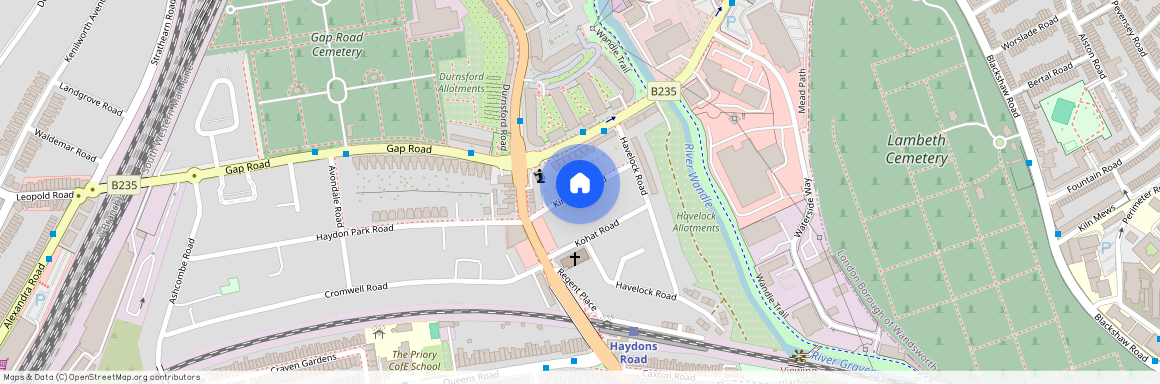 Kingsley Road, Wimbledon, SW19, London