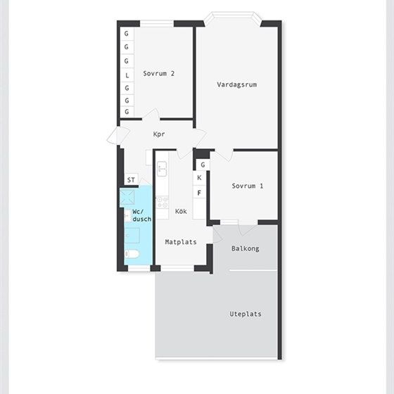 Fotbollsgatan 35 - Foto 1