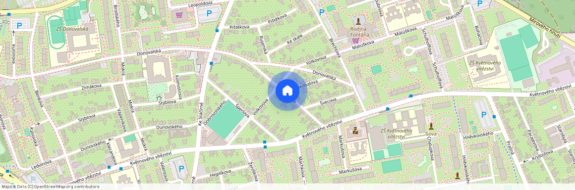 Chodov, Vycpálkova, Praha