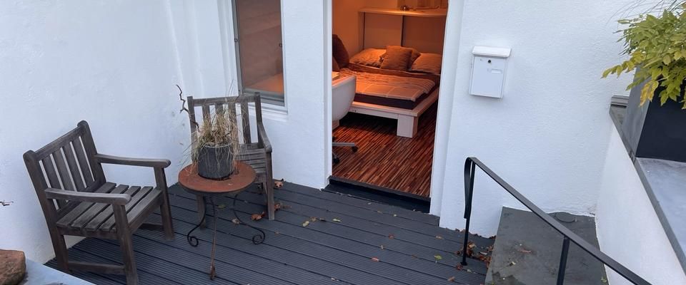 möbliertes 1 Raum-Appartement Witten Herbede/Kämpen mit Terrasse - Photo 1