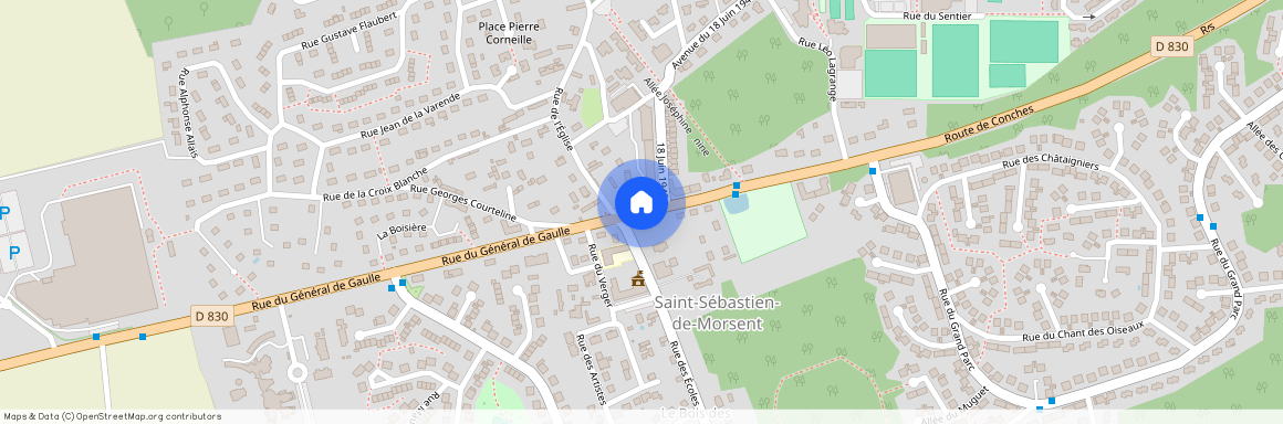 27180, Saint Sebastien De Morsent