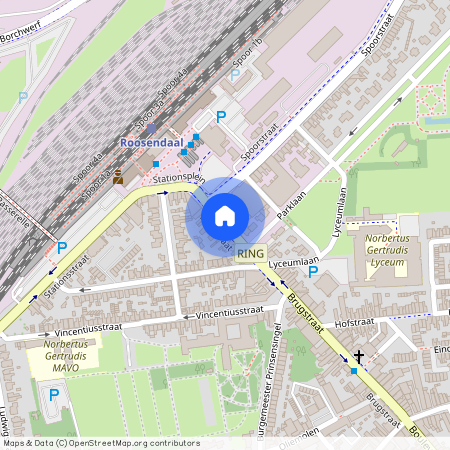 Stationsbuurt, 4701 LD, Brugstraat, Roosendaal