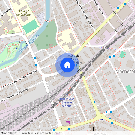 2504, Biel/Bienne, Rue De La Poste / Poststrasse, 26