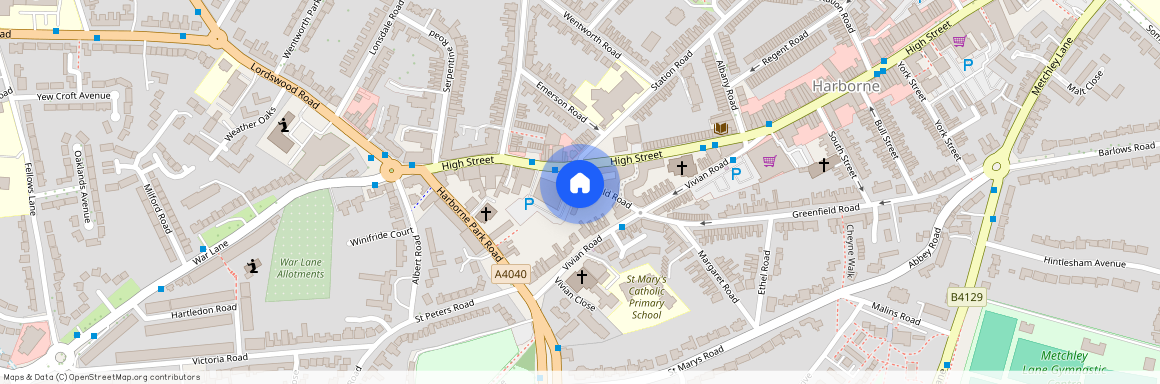 Greenfield Road, Harborne, Birmingham, West Midlands, B17