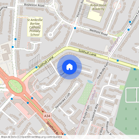 Overton Close, Hall Green, Birmingham