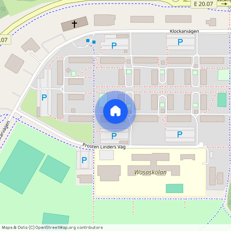 Prosten Linders Väg 7, Geneta