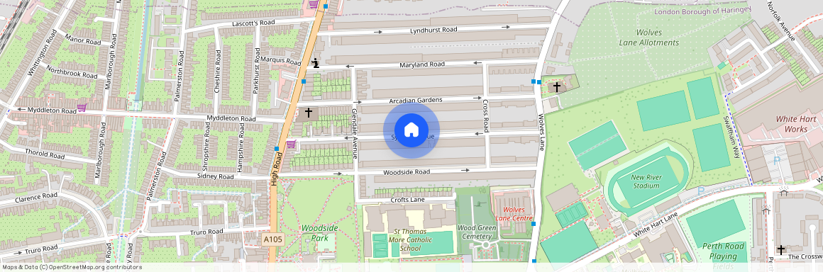 Sylvan Avenue, Wood Green, London