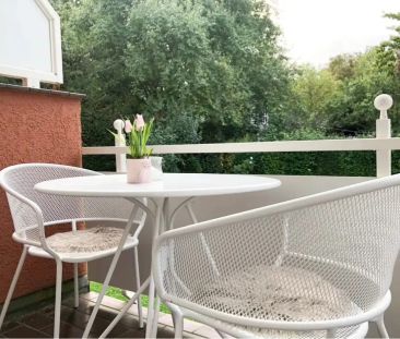 Schönes möbliertes Appartement mit Balkon und Einbauküche in Rüngsd... - Photo 1