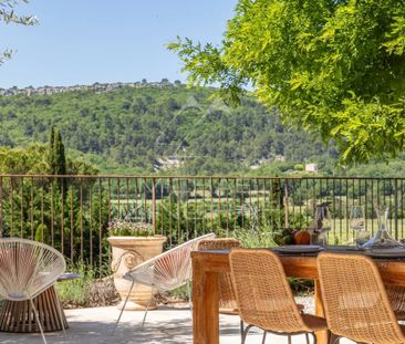 Gordes - Charmante maison provençale avec piscine et vue - Photo 2