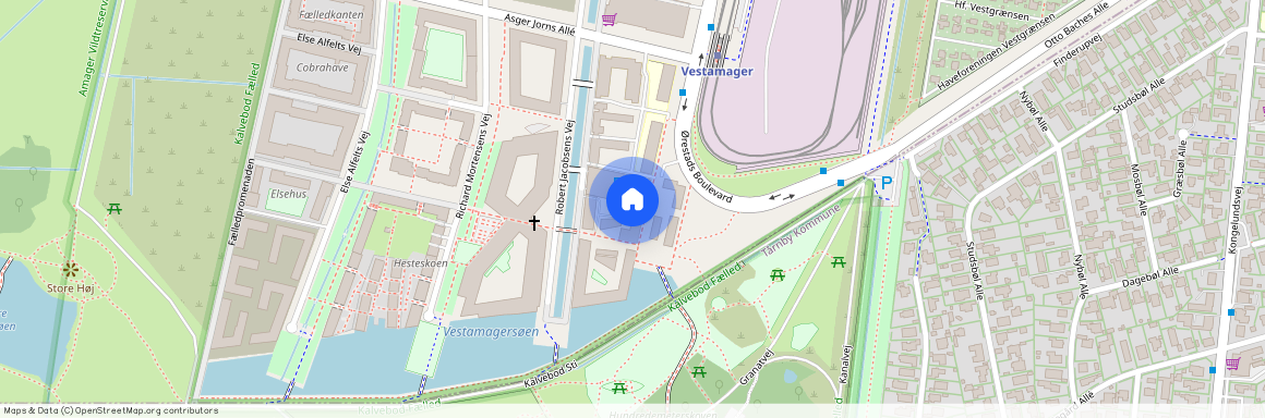 Robert Jacobsens Vej 73 A-F, 2300 København S