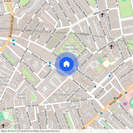 Flat, Nell Gwynn House, Sloane Avenue, London