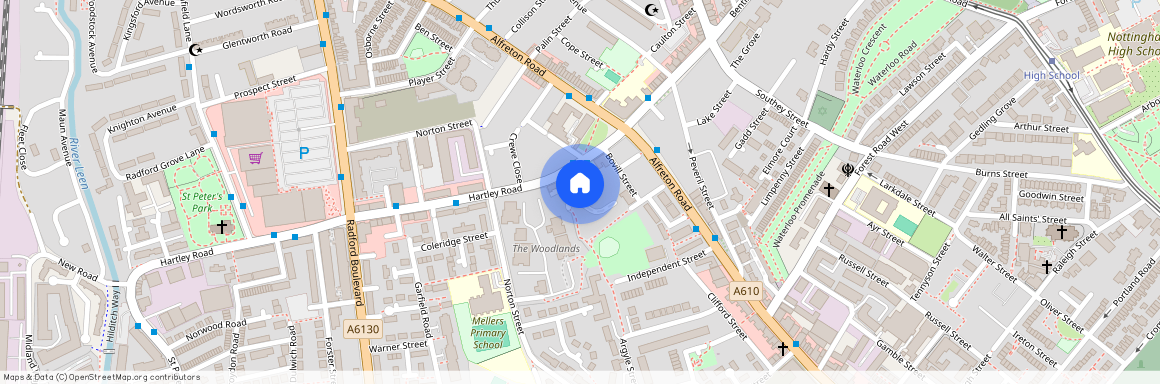 £140pppw incl bills - 6 Bed on Denison Street, Nottingham, NG7 3PH