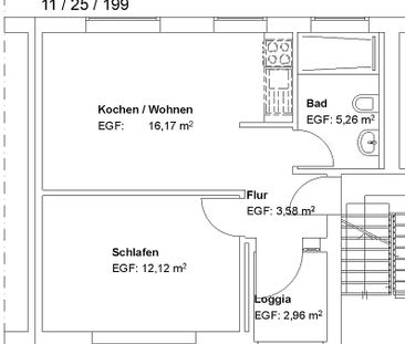 Ideal für Singles! 2 ZKB mit Loggia! - Photo 2