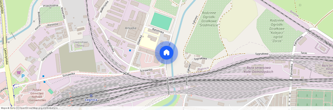 ul. Wały Rzeczne, Legnica, dolnośląskie